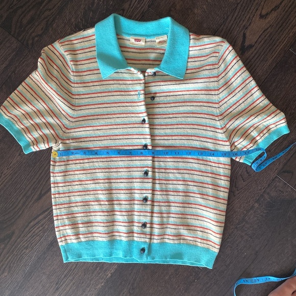 Levi’s Palmer Polo Sweater, wool blend, perfect condition size L. - Picture 6 of 7